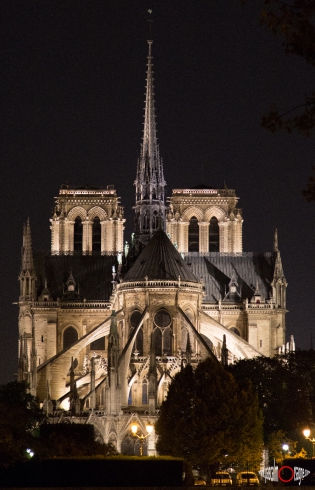 Notre Dame 03 L'ile Saint Louis est le meilleur endroit pour photographier l'arrière de la Cathédrale
© PascalMorsagne 2015