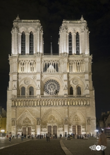 Notre-Dame1  le Fronton de la cathedrale Notre-Dame 